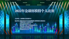  2022年金球杯模特个人比赛完美收官